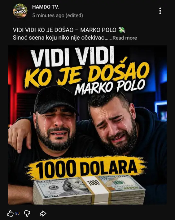 Mr Black i Wiissttaa u žalosti i suzama