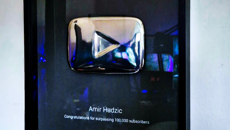 YouTube Silver Play Button