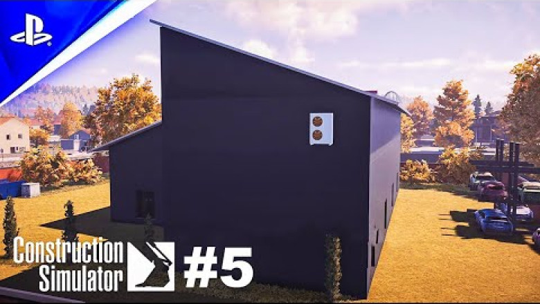 GOTOVA PRVA POSLOVNA ZGRADA 🚧 Construction Simulator PS5 Gameplay