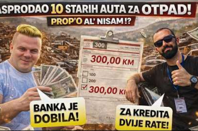 💪 Rasprodao 10 auta i PLATIO 2 RATE KREDITA