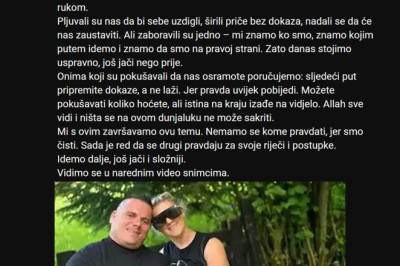 Nije bilo nikakvih laži, „brate moj“!
