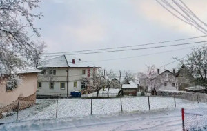 Snijeg pade na behar, na voće!