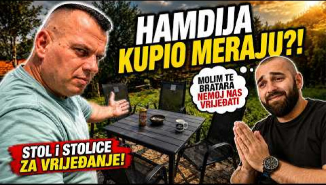 🪑 BRATARA NAS POČEO VRIJEĐATI SA MERAJE