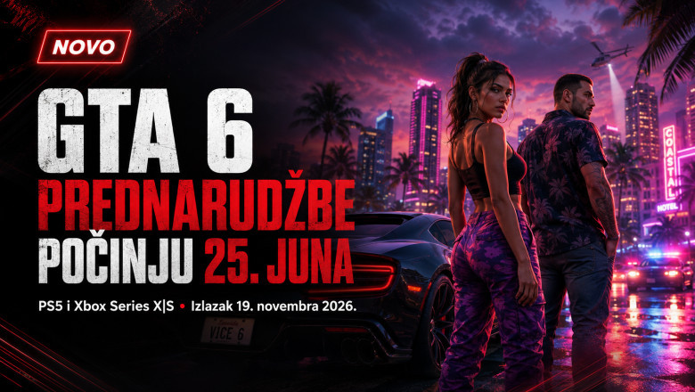 GTA 6 prednarudžbe zvanično počinju 25. juna