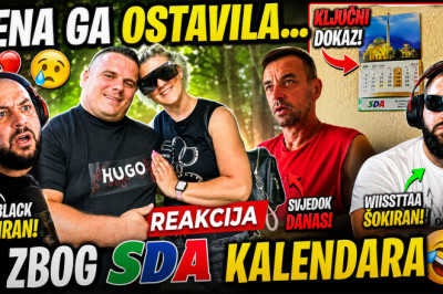 ŽENA GA OSTAVILA… 😂 zbog SDA kalendara