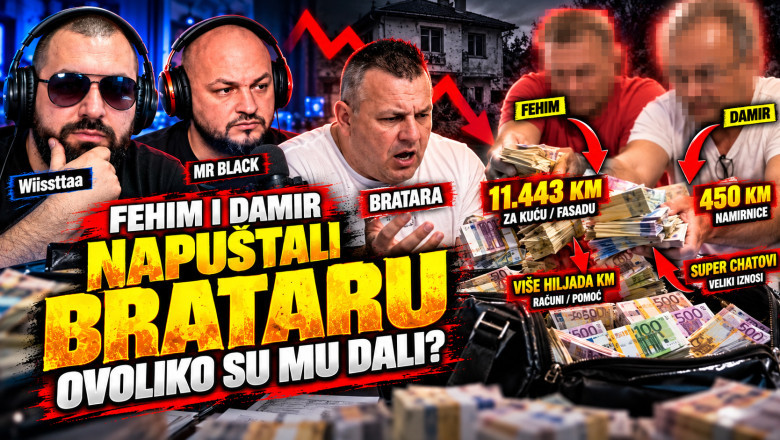 FEHIM I DAMIR DALI DESETINE HILJADA BRATARI?! 😳