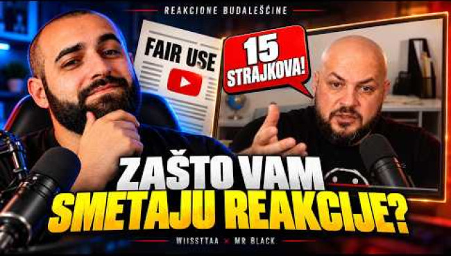 🎯 ZAŠTO VAM SMETAJU REAKCIJE?